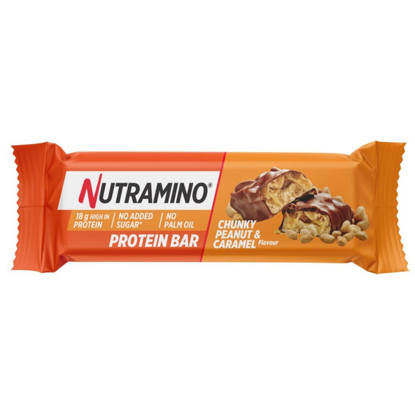Nutramino proteiinipatukka Chunky Peanut & Caramel 55g