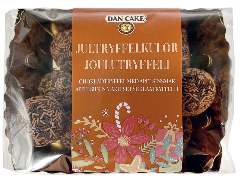 Dan Cake Appelsiinisuklaa tryffelikakkupallot 300g