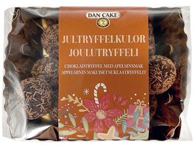 Dan Cake Appelsiinisuklaa tryffelikakkupallot 300g