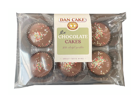 Dan Cake Mini suklaakakut 6kpl/150g