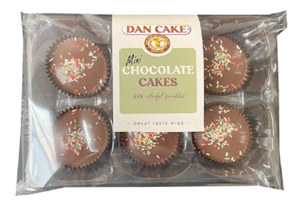 Dan Cake Mini suklaakakut 6kpl/150g