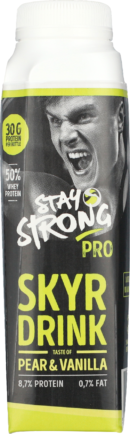 Stay Strong PRO Skyr Drink 330ml pääry-vanilja