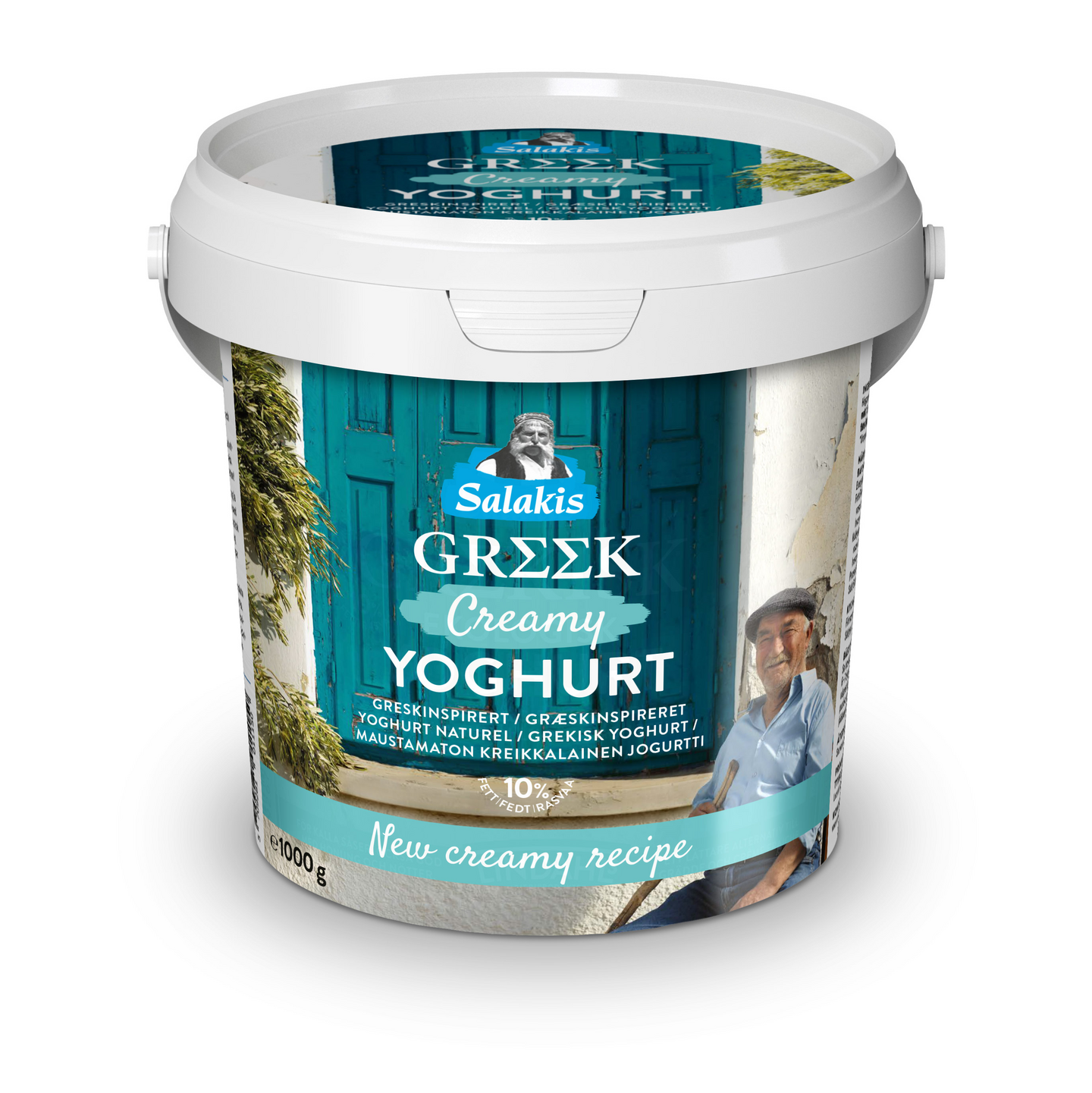 Salakis kermainen kreikkalainen jogurtti 1kg