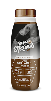 Stay Strong proteiinijuoma kollageenilla 500ml suklaa
