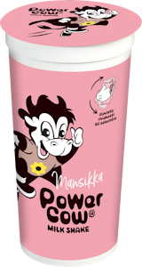 Arla power cow mansikanmakuinen pirtelö 200ml UHT