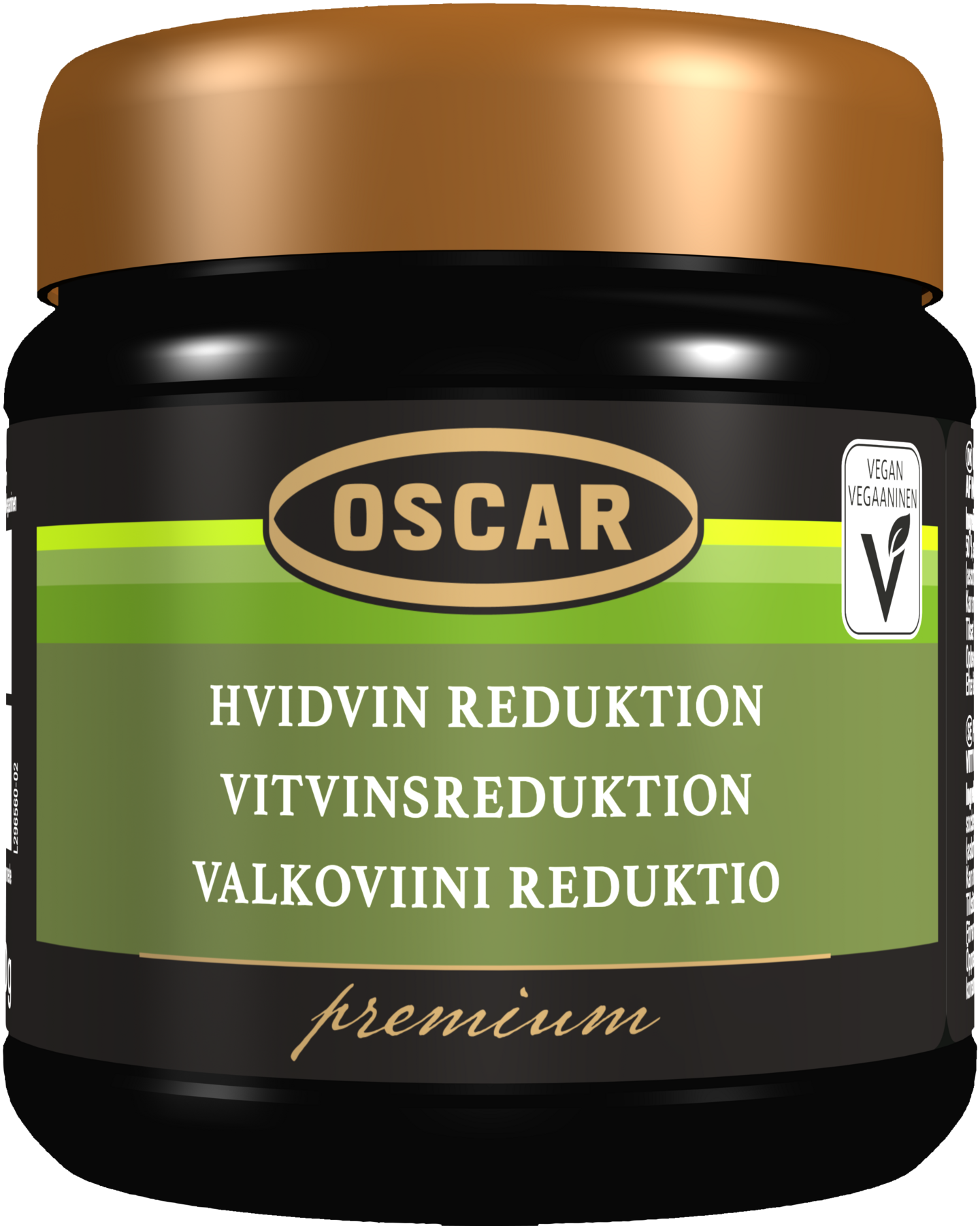 Oscar Premium Valkoviinireduktiota sisältävä maustetahna 450g