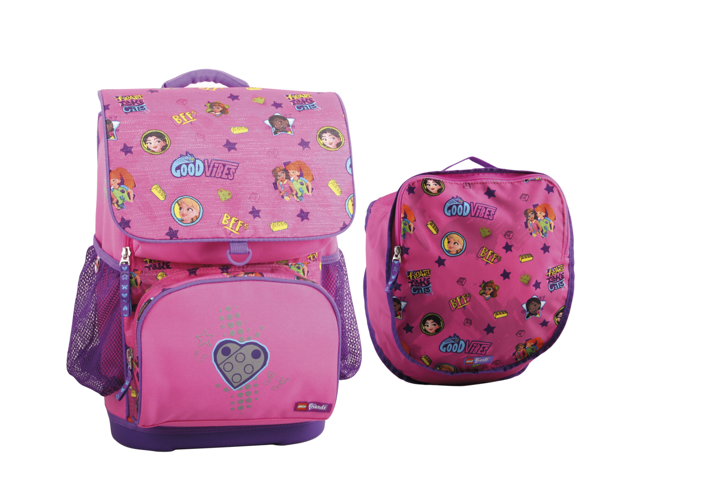 Lego Friends reppu ja jumppapussi