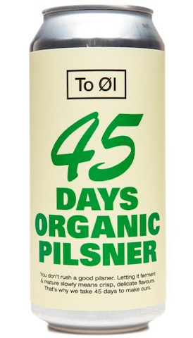 To Öl 45 Days Pilsner 4,7% 0,44l luomu