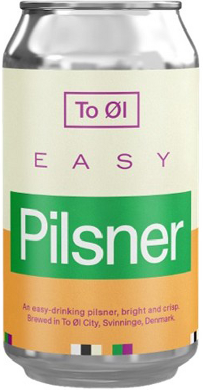 To Øl Easy Pilsner olut 4,6% 0,33l