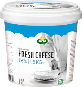 Arla 1,5 kg laktoositon maustamaton tuorejuusto