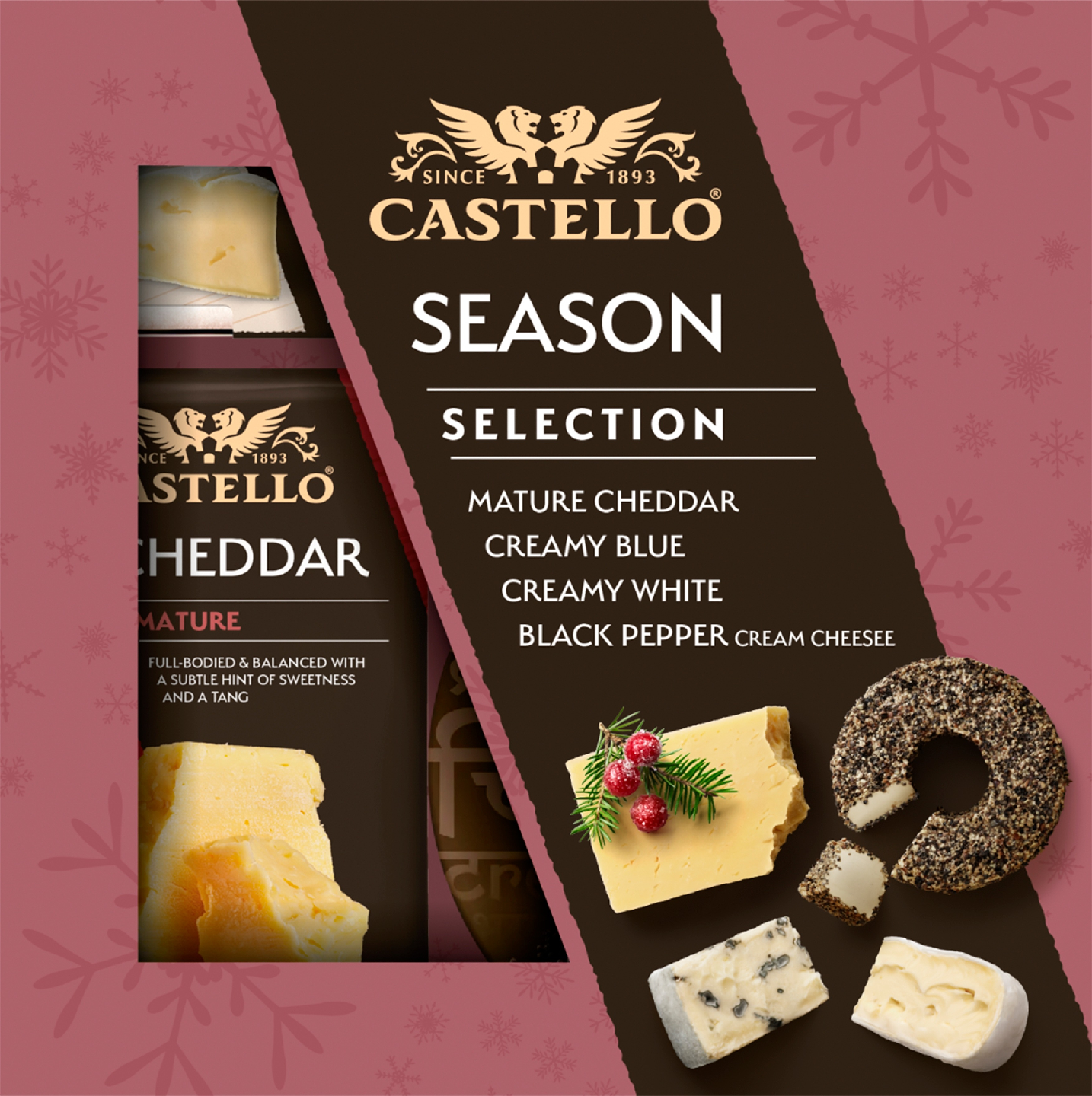 Castello juustolahjapakkaus 625 g