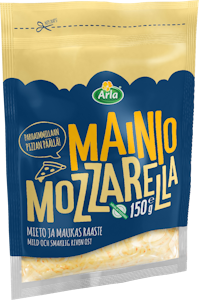 Arla Tolkuttomat Juustot Mainio Mozzarella 150g raaste