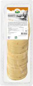 Arla Pro Havarti Jalapeno viipale 750g