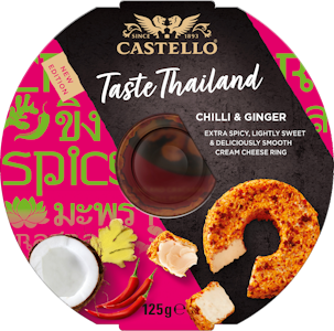 Castello tuorejuusto chili& inkivääri 125g