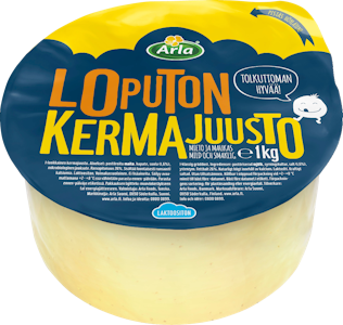 Arla Loputon 1 kg kermajuusto