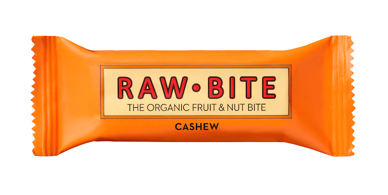 Rawbite 50g Cashew Pähkinäpatukka