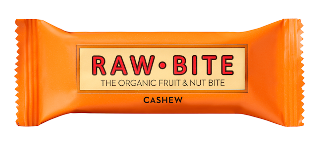 Rawbite 50g Cashew Pähkinäpatukka