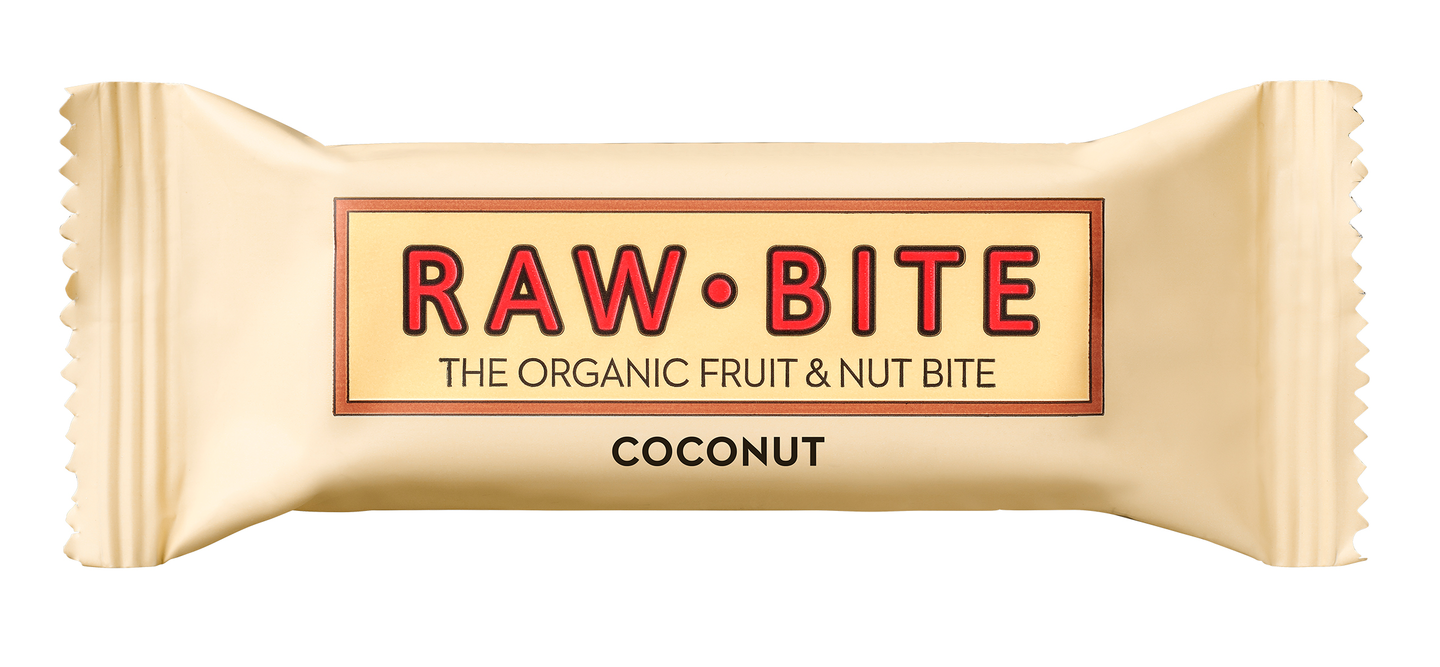 Rawbite 50g Coconut Pähkinäpatukka