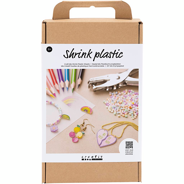 Creativ Company Askartelupaketti Kutistemuoviarkit, Korut