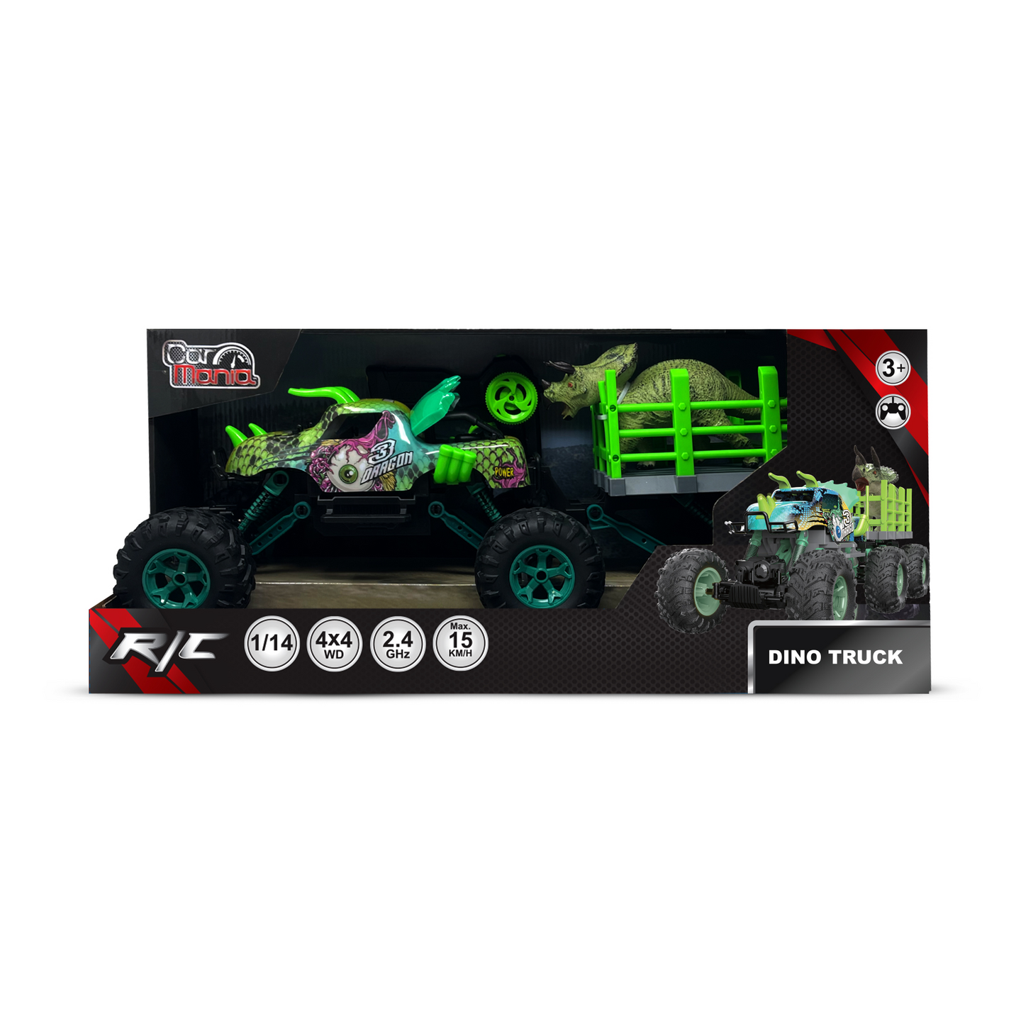 Car Mania Dino Truck RC 1:14
