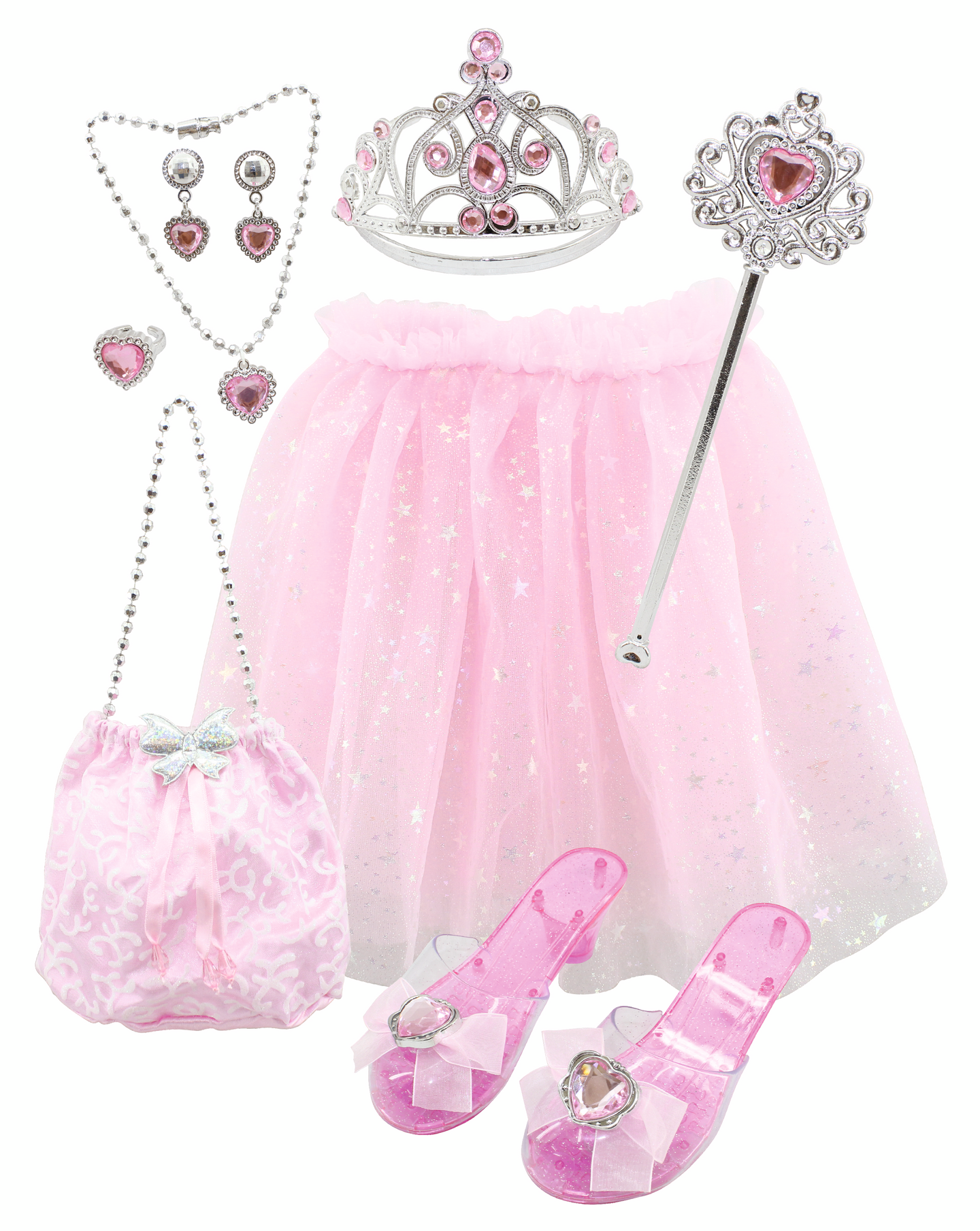 Crystal Dream prinsessa-asu ja tarvikkeet