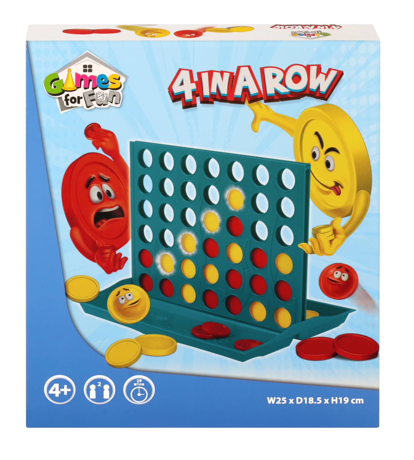 GAMES FOR FUN 4 IN A ROW