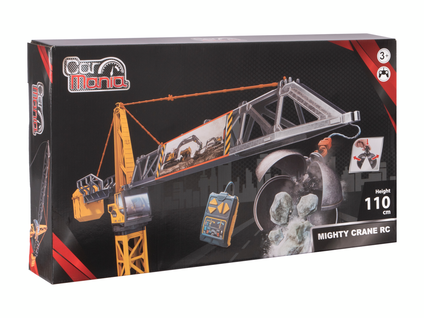 CAR MANIA kauko-ohjattava nosturi 110 cm