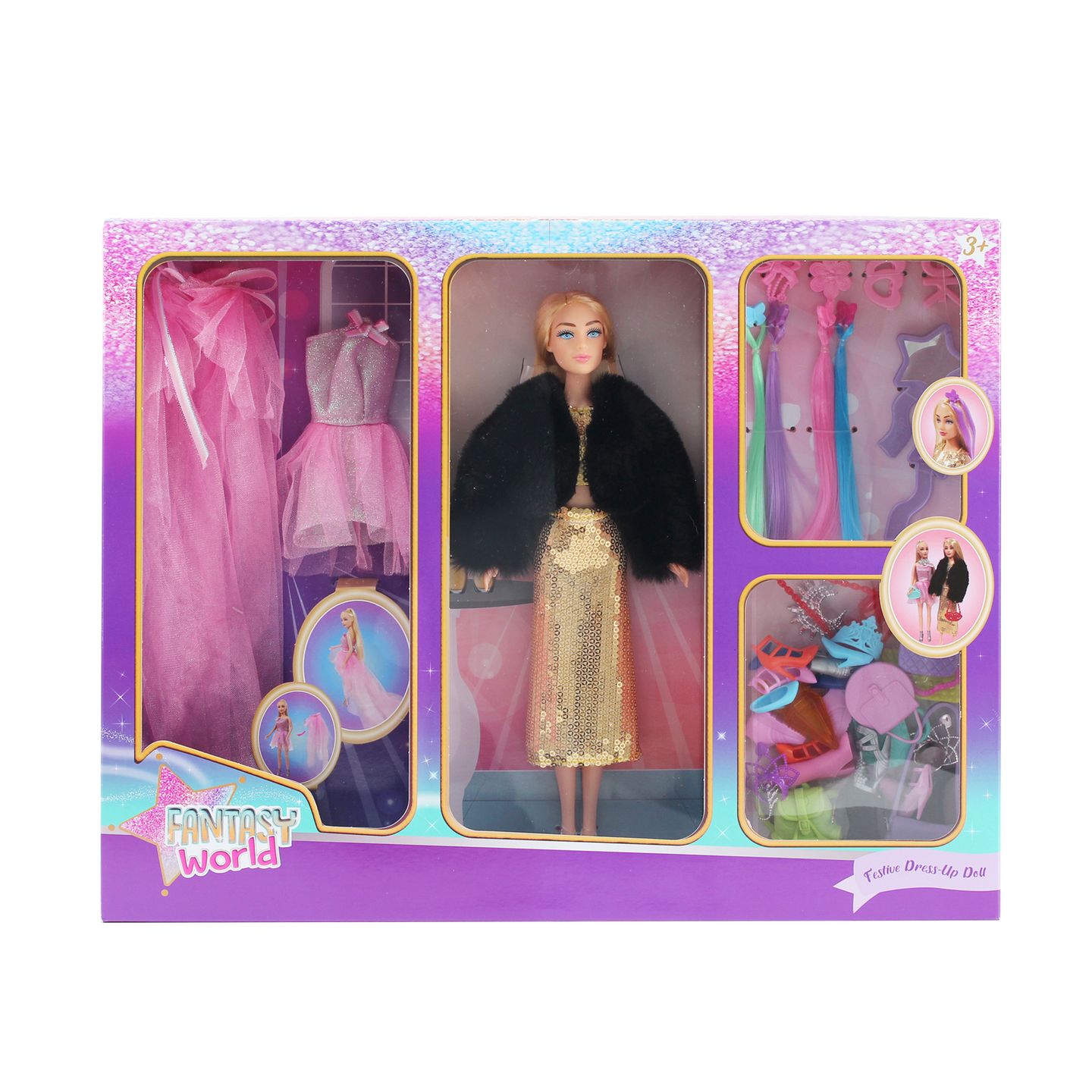 Fantasy world winter combo set