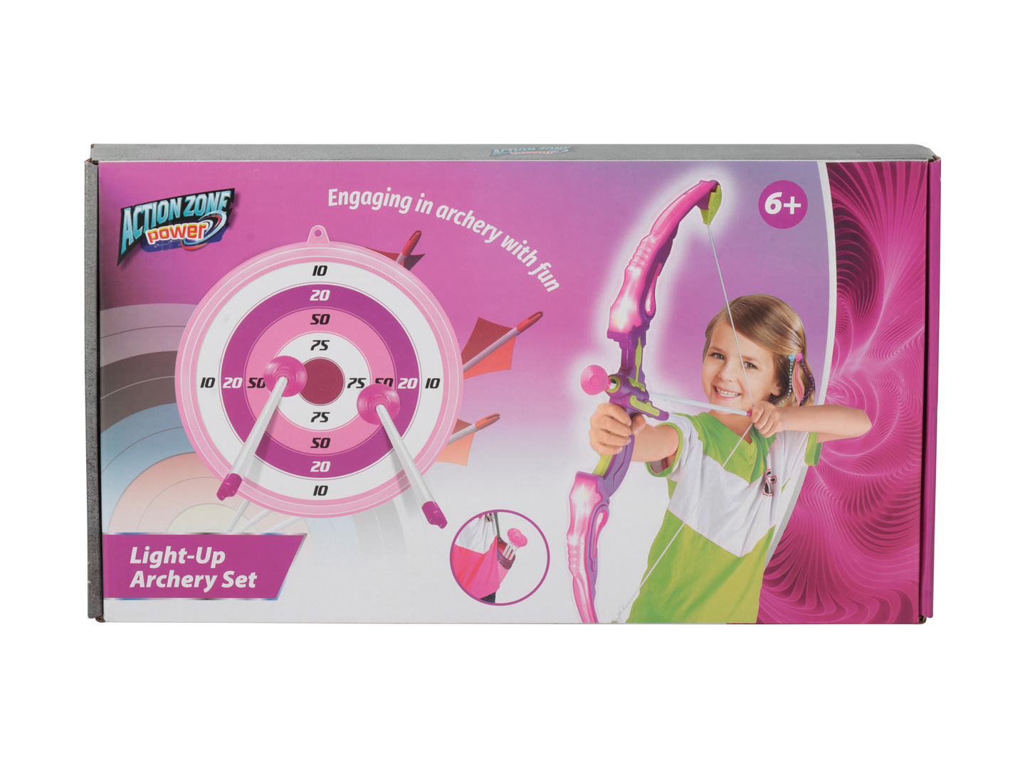 ACTION ZONE Jousipyssyleikkisetti pinkki