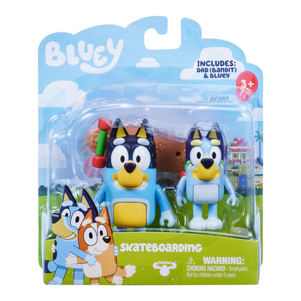 Bluey-hahmo  2 kpl & tarv., erilaisia