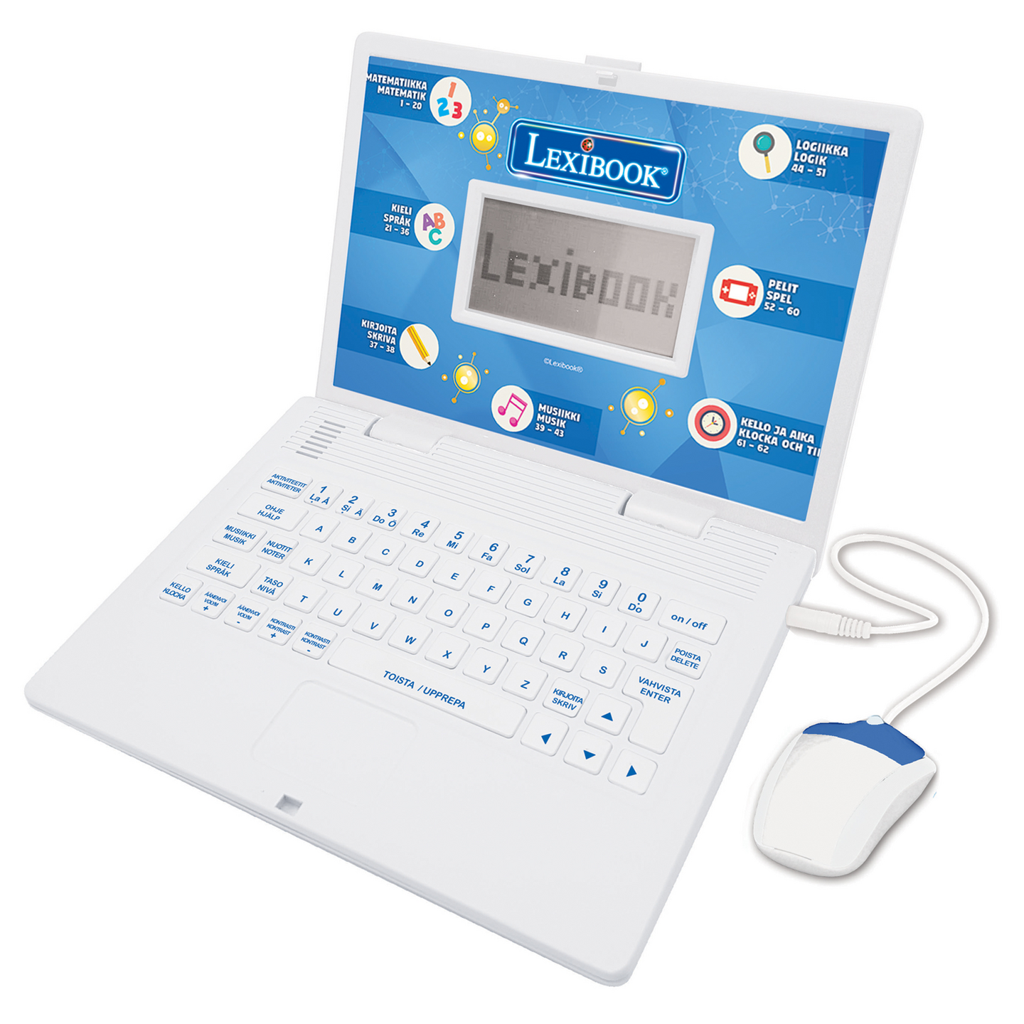 Power Kid®läppäri–124 toimintoa (FI/SE)
