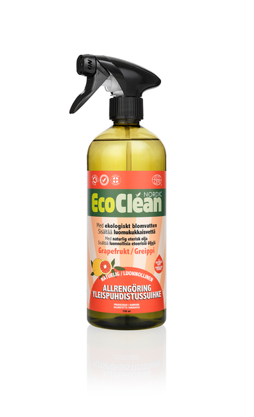 Ecoclean yleispuhdistussuihke 750ml grapefruit
