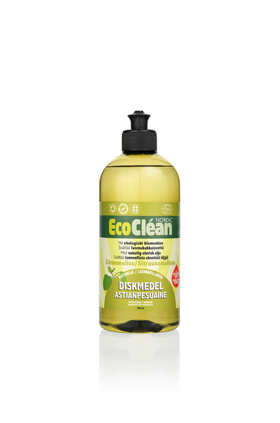 Ecoclean astianpesuaine 500ml sitruunamelissa