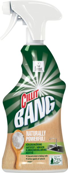 Cillit Bang Naturally Powerful keittiöpuhdistaja 750ml