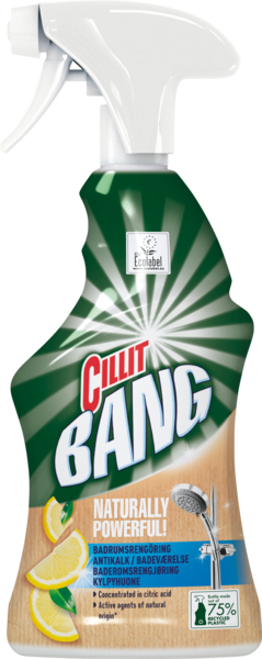 Cillit Bang Naturally Powerful kylpyhuonepuhdistaja 750ml