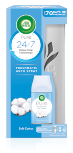 AirWick FreshMatic Pure Soft Cotton kone+täyttö