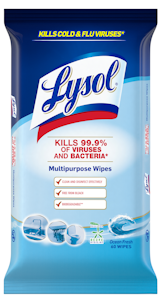 Lysol desinfioivat puhdistusliinat 60kpl Ocean Fresh