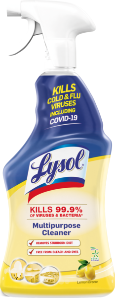 Lysol desinfioiva yleispuhdistus spray citrus 500ml x105 QPA