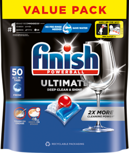 Finish konetiskitabletti Ultimate Regular 50tab