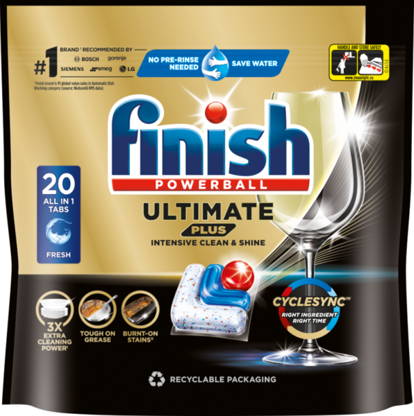 Finish Powerball all_in_1 konetiskitabletti Ultimate plus 20kpl