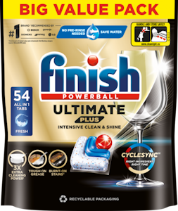 Finish konetiskitabletti Ultimate Plus 54tab