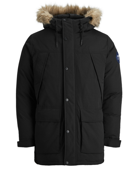 Produkt miesten parkatakki Seb musta