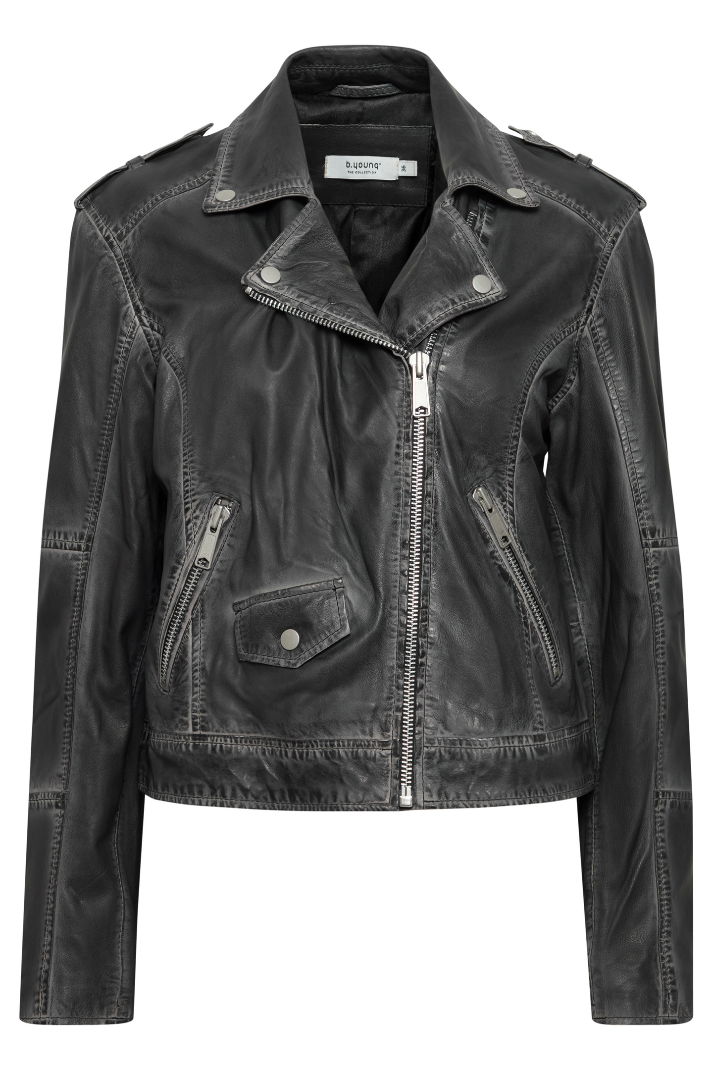 B.young Bydenno naisten nahkatakki