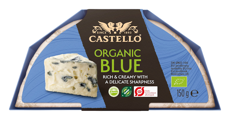 Castello blue sinihomejuusto 150g luomu