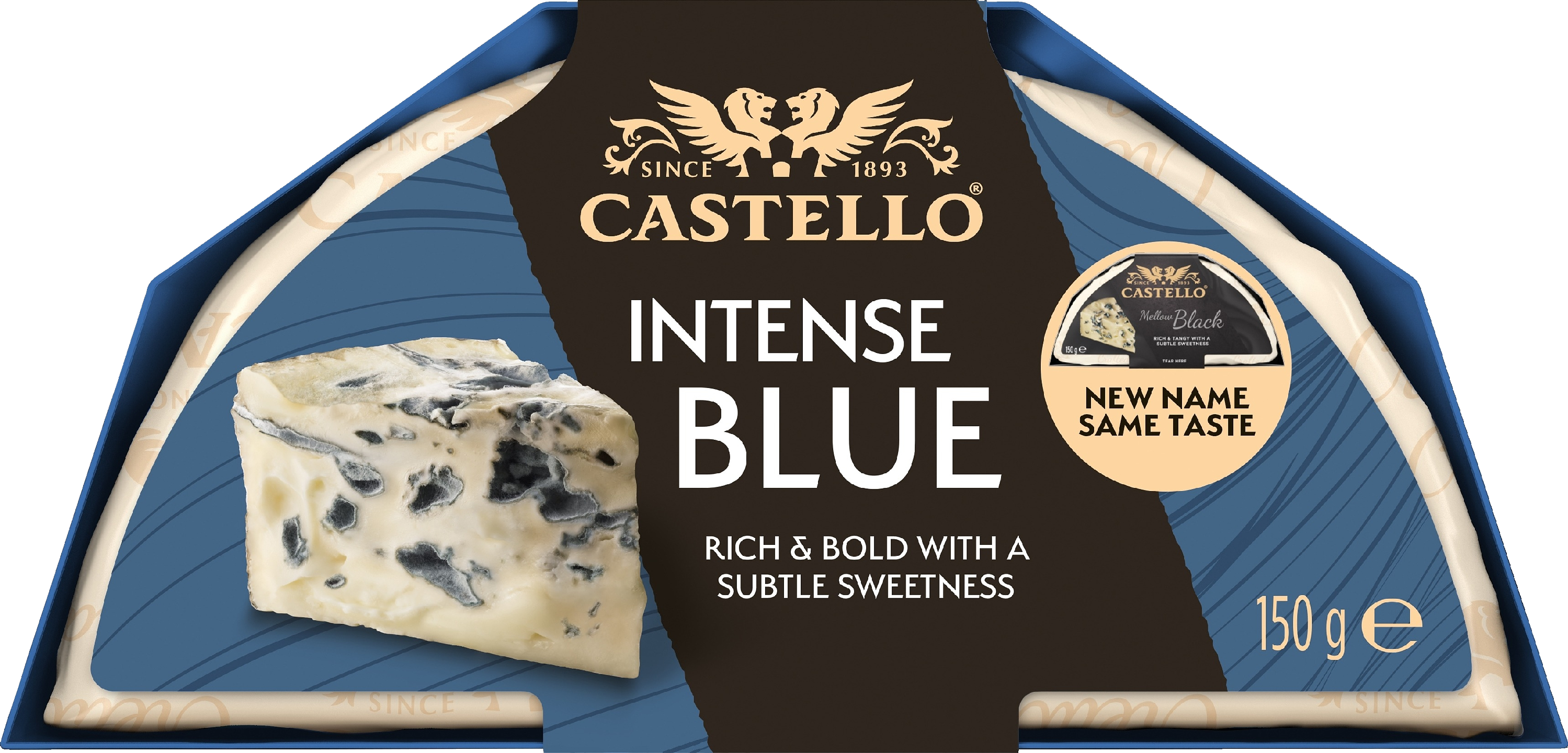 Castello intense blue 150g sinihome