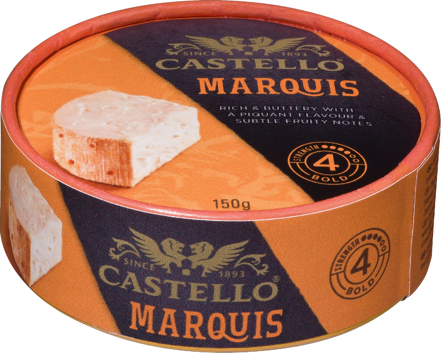 Castello Marquis puna-valkohomejuusto 150g