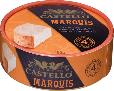 Castello Marquis puna-valkohomejuusto 150g