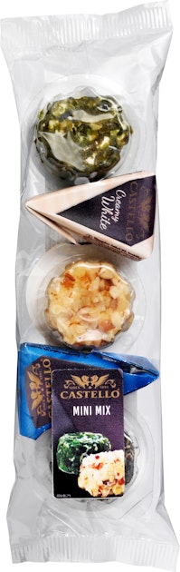 Castello Minimix juustolajitelma 5x20g | K-Ruoka Verkkokauppa