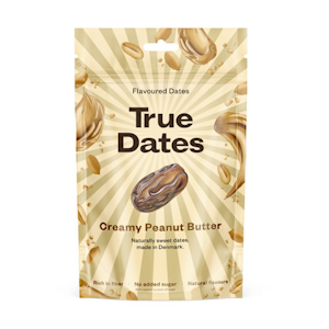 True Dates maapähkinävoin makuinen taateli 100g