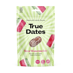 True Dates kirpeän vesimeloninmakuinen taateli 100g